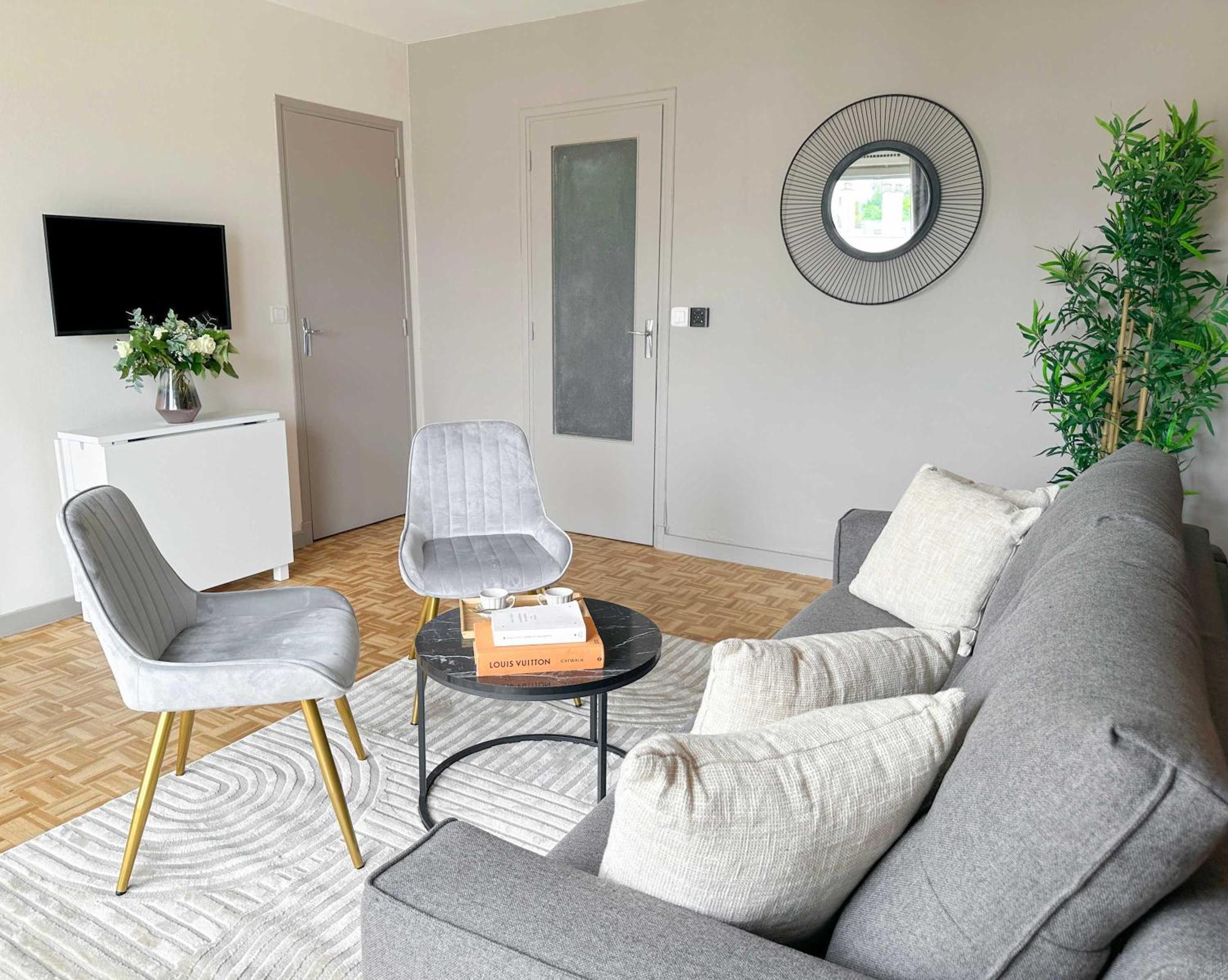 Brand-New Studio With Eiffel Tower View Paris Eksteriør bilde